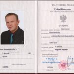 Dyplom ukonczenia politechnika
